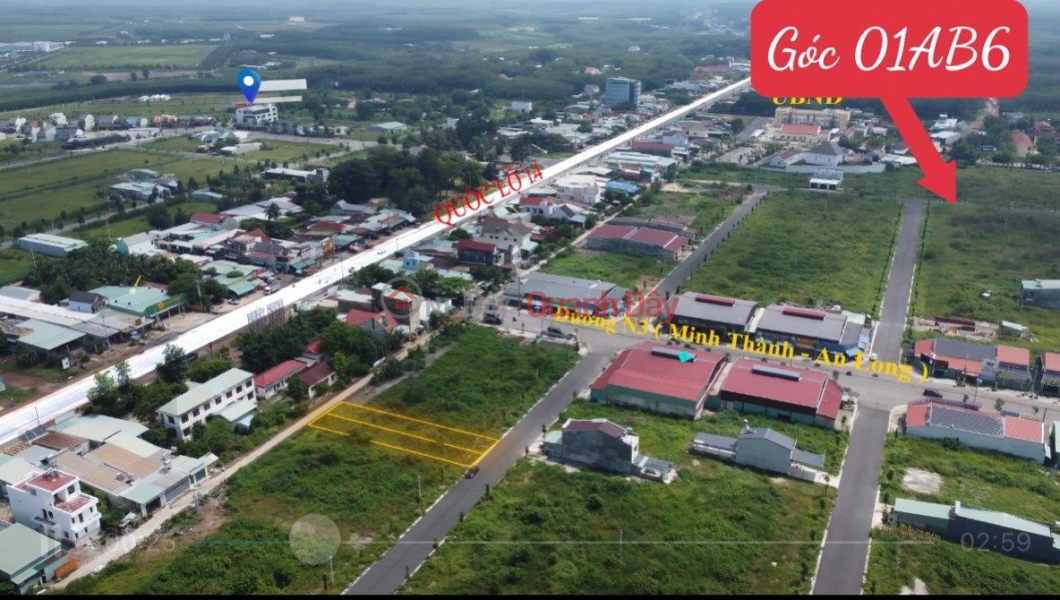 OWN A SUPER PRODUCT NOW Beautiful - potential land lot in Chon Thanh Town - Binh Phuoc Province | Vietnam, Sales, đ 3.5 Billion