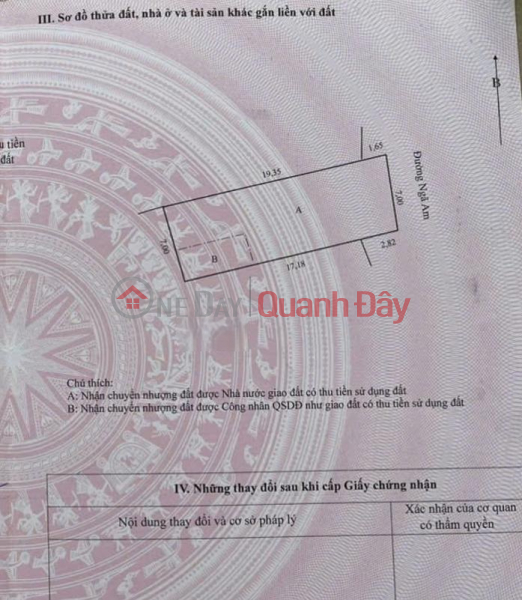 Đất thổ cư Sa Đéc Đồng Tháp đường Ngã Am 143m2 SH giá 1.7 tỷ hướng Đông Bắc Niêm yết bán