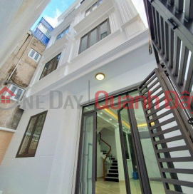 Newly built house for sale on An Da street, lane 38, brand new 4 floors, private yard PRICE 2.95 billion VND _0