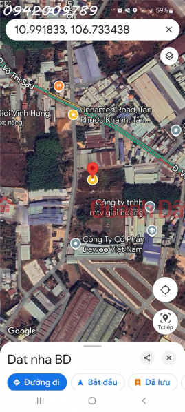 Owner needs to sell beautiful land lot on frontage of Tan Phuoc Khanh 38 street, Tan Uyen, Binh Duong, Vietnam | Sales, đ 21 Billion