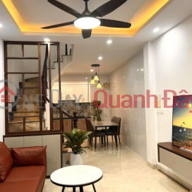 INDEPENDENT BUILDERS, selling house in Cau Dien, CAR THROUGH THE HOUSE, 34m2, price 4.1 billion. _0