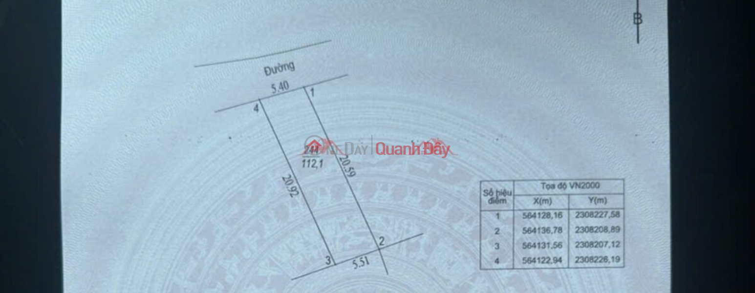 đ 2 Billion OWNER NEEDS TO SELL 6 CONNECTING LAND LOTS IN VIET AN-XUAN MAI CITY-CHUONG MY-HANOI
