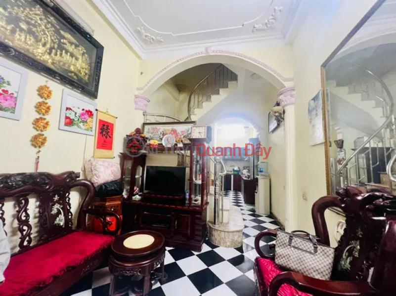 House for sale in Dinh Cong - Hoang Mai, area 36m2, 5 floors, alley, car parking at door, turn around, asking price 6.5 billion Vietnam, Sales đ 6.5 Billion