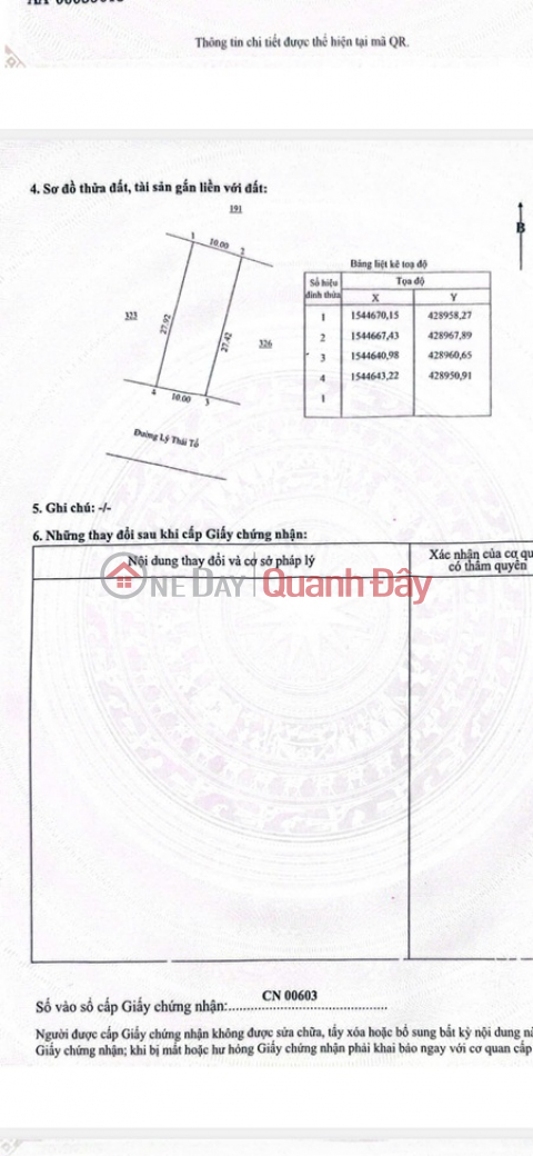 CƠ HỘI VÀNG ĐÓN ĐẦU QUY HOẠCH - Đất MẶT PHỐ LÝ THÁI TỔ - THỊ TRẤN IAKHA - GIA LAI. _0