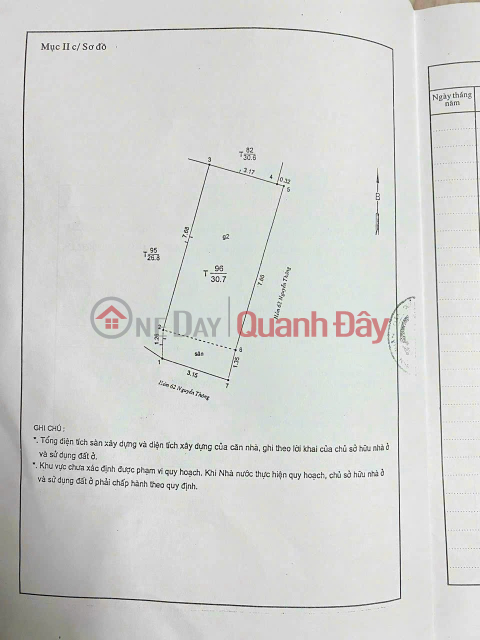 62/12 đường nguyễn thông p9 quận 3 hẻm 3m 1 trệt 1 lầu 3,95 tỉ _0