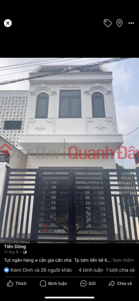 Beautiful House - Good Price - Owner Needs To Move Out Quickly House Beautiful Location Thu Dau Mot City, Binh Duong Province Sales Listings