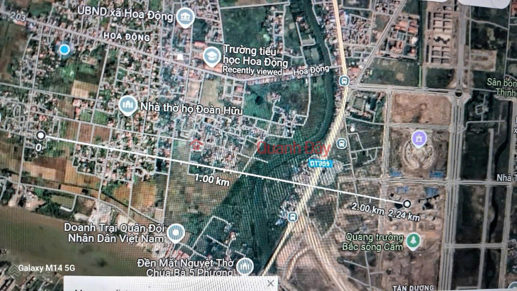 DUY NHẤT XUẤT HIỆN LÔ ĐẤT DT 150M TỌA LẠC TẠI MẶT ĐƯỜNG 203 HOA ĐỘNG | Việt Nam, Bán | đ 10 tỷ