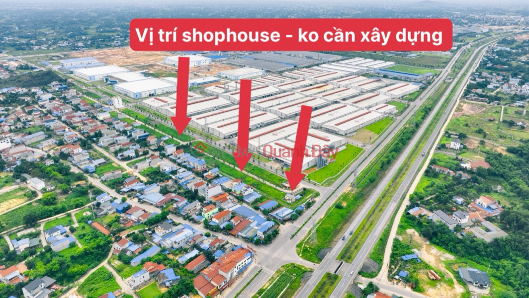 đ 31 Million | FROM ONLY 31 MILLION\\/M2 TO OWN 2 FRONT SHOPHOSE LAND NEAR SAMSUNG INDUSTRIAL PARK