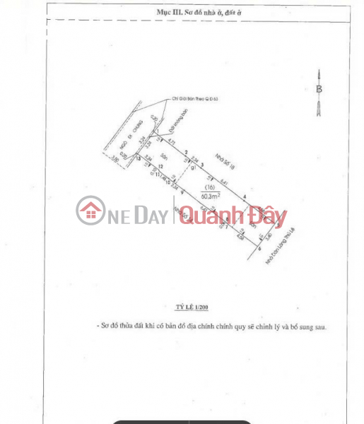 Property Search Vietnam | OneDay | Residential Sales Listings, Owner needs to sell house number 16. Alley 32 Buoi street. In front of Thu Le park gate.