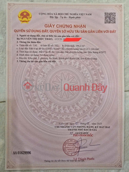 | Làm ơn chọn Nhà ở Niêm yết bán, đ 1,9 tỷ