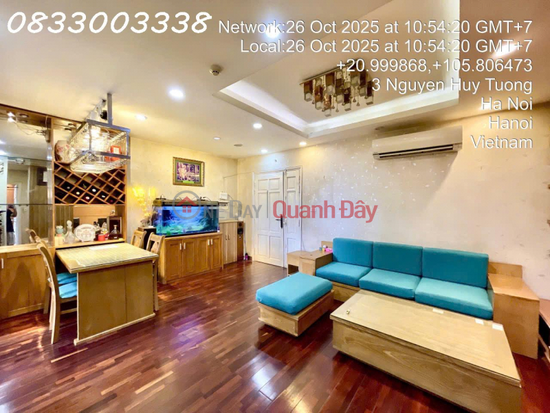 Cho THUÊ VÀO Ở LUÔN tại HAPULICO COMPLEX, Thanh Xuân, Hà Nội - căn 3Pn 100m² full đồ Niêm yết cho thuê