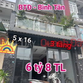 3-STOREY HOUSE 80M2 - 5X16 - STRATEGY - BINH TAN - ABOVE 6 BILLION 5 _0