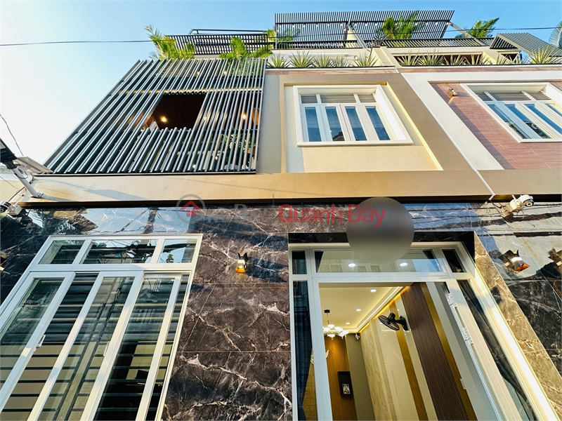 Right at Phan Tay Ho School, Ward 16. Go Vap, area 7x7m, 5 floors fully furnished. Sales Listings