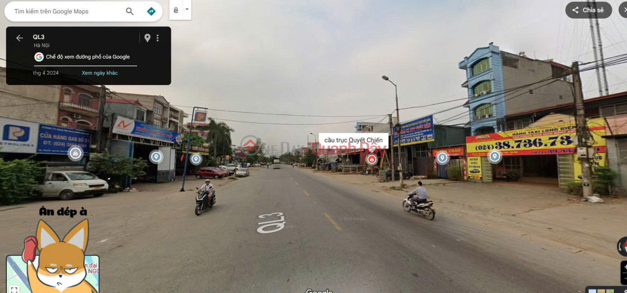 LAND FOR SALE 80M2 XUAN CANH DONG ANH - ROAD FRONT OF QL3 Sales Listings