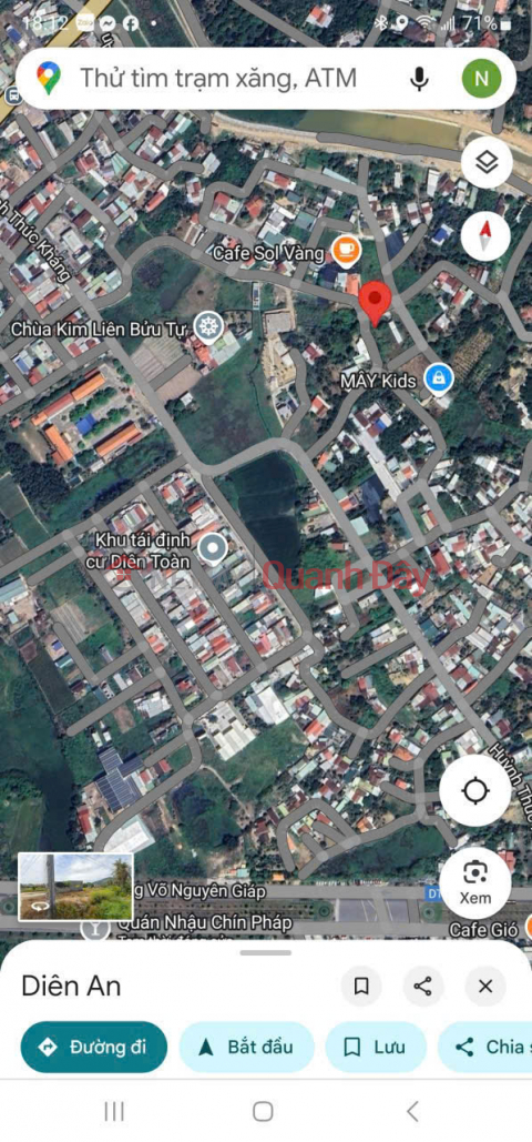 Bán đất Thôn Đông Dinh, xã Diên Toàn, Huyện Diên Khánh, Tỉnh Khánh Hòa _0