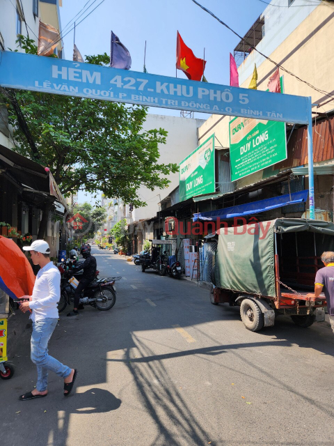 Land for sale in Le Van Quoi, Binh Tan, 72.6m2 plastic truck alley, 6.35 billion _0