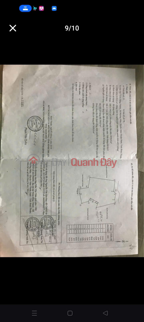 PRIME LAND FOR SALE - GREAT PRICE - URGENT SALE OF A PLOT OF LAND IN A STREET LOCATION IN HAM THUAN NAM, BINH THUAN PROVINCE _0