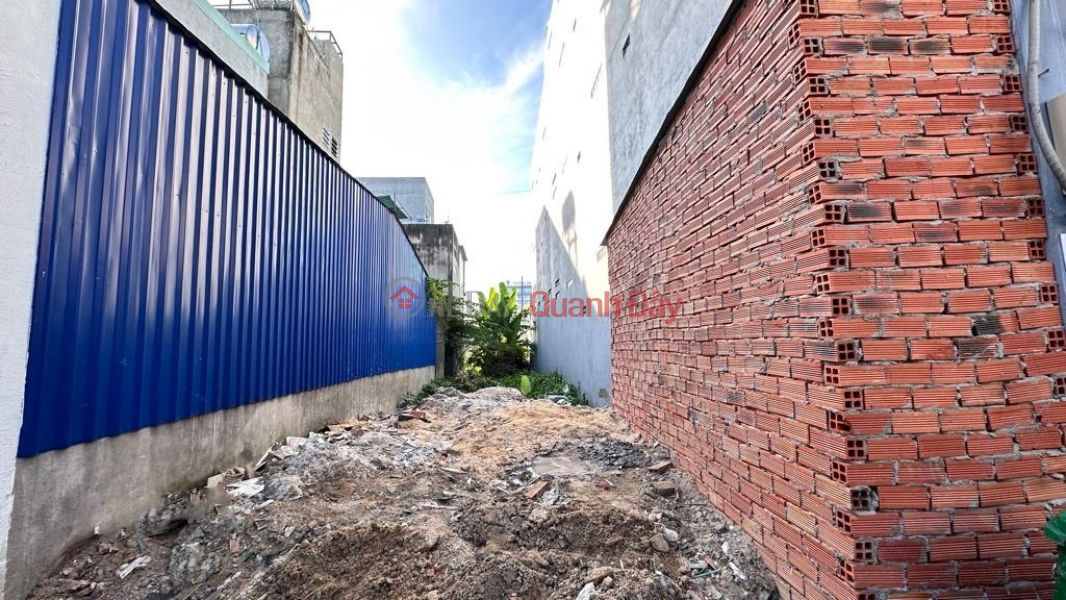 L2211 ĐẤT XÂY CHDV ĐỈNH - SÁT chợ Vườn Lài Niêm yết bán