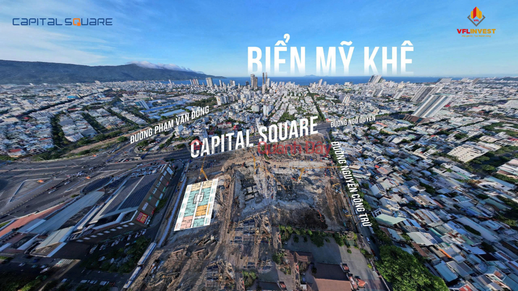 Corner apartment with 2 bedrooms, center of Da Nang, view of Han River, city and sea, price 7 billion Sales Listings