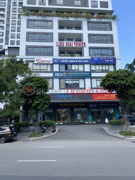 Corner apartment for rent, area 127 m2 overlooking Lieu Giai street, Ba Dinh, Hanoi Rental Listings