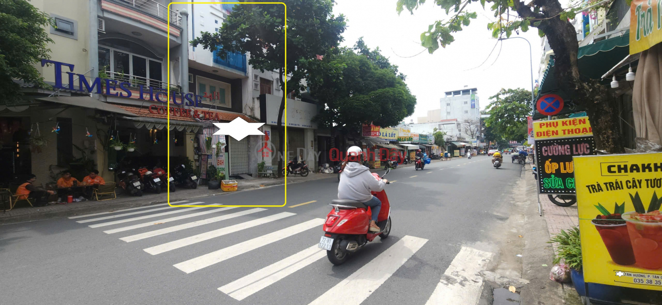 House for rent on Tan Huong street frontage, 72m², 4 FLOORS - BUSY FOOD SERVICE AREA, Vietnam | Rental, đ 28 Million/ month