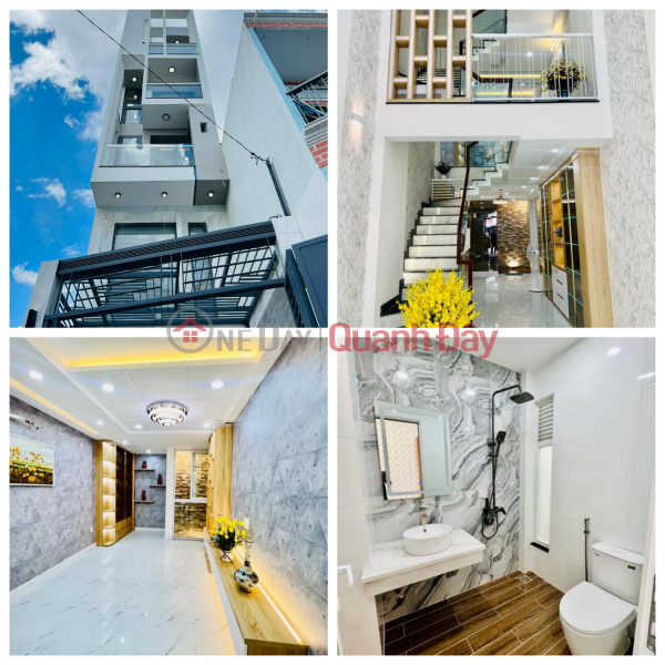 Property Search Vietnam | OneDay | Residential | Sales Listings | New 5-storey house for sale - Luxurious interior - Frontage on Nguyen Duy Cung Ward 12 Go Vap