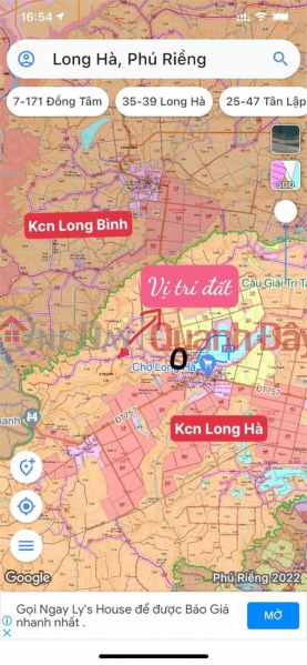 đ 700 Million, BEAUTIFUL LAND - GOOD PRICE - Beautiful Land Lot For Sale In Long Ha Commune, Phu Rieng District, Binh Phuoc Province