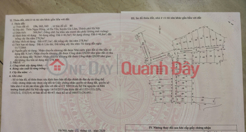 CHỦ CẦN BÁN 40.5 M2 ĐẤT ĐA TỐN - GIA LÂM, GIÁ CHỈ NHỈNH 3 TỶ, LH 0985865658 _0