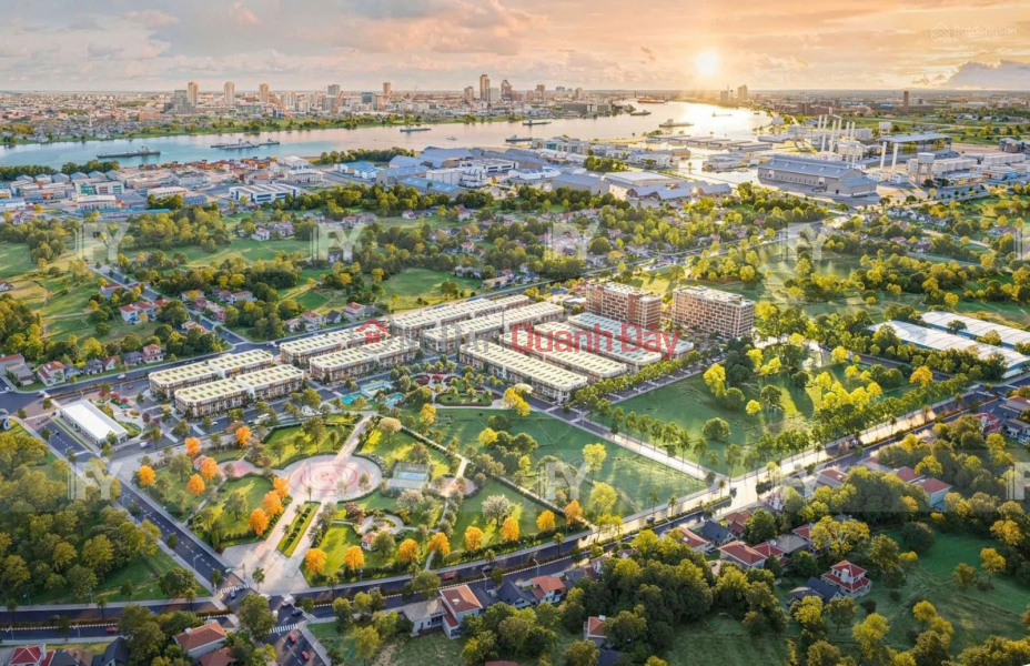 Beautiful townhouses for sale at Himlam Central Park project - Hong An Ward, Hai Phong - Prime location Vietnam Sales, đ 4.4 Billion