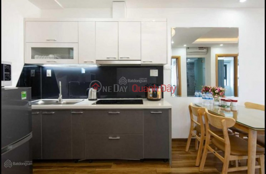 ₫ 6 Million/ month, CH Muong Thanh for rent 2 bedrooms, sea view full beautiful furniture