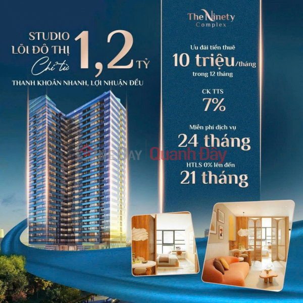 CHÍNH CHỦ CẦN BÁN CĂN HỘ CHUNG CƯ THE NINETY COMPLEX TẠI 90, Đường Láng, Phường Ngã Tư Sở Niêm yết bán