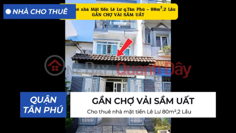 House for rent on Le Lu street frontage, 80m², 2 floors - 17 million _0