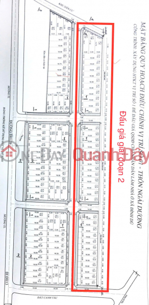 Cần bán lô 93m đấu giá Ngải Dương mới, ĐÌnh Dù, Văn Lâm, Giá rẻ cho nhà đầu tư Niêm yết bán