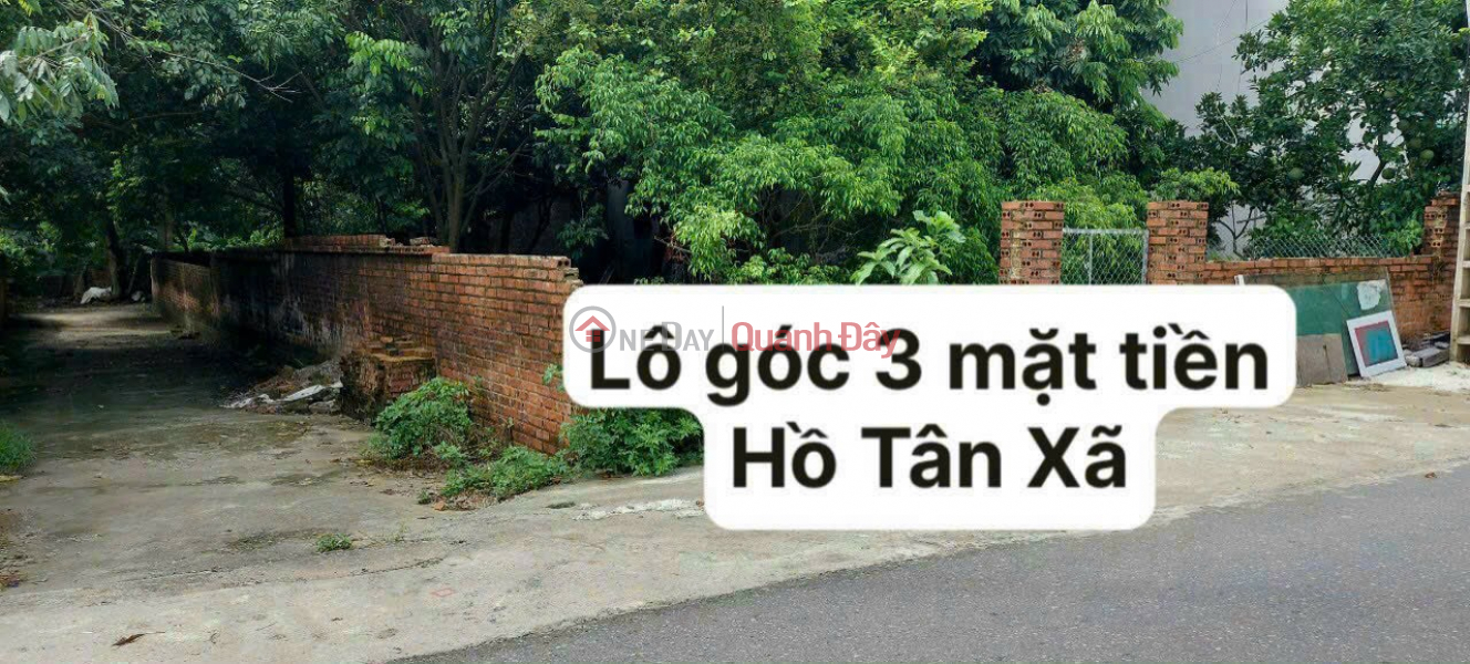 Property Search Vietnam | OneDay | Nhà ở, Niêm yết bán SIÊU PHẨM LÔ GÓC 3 MẶT TIỀN TRỤC CHÍNH TÂN XÃ HÒA LẠC GẦN FPT