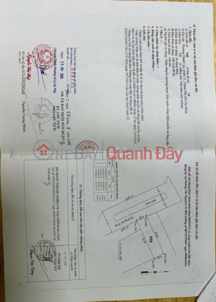 HOT HOT - NEED TO SELL LAND LOT with construction permit 5 floors in Thanh Loc Ward, District 12, Ho Chi Minh City Sales Listings