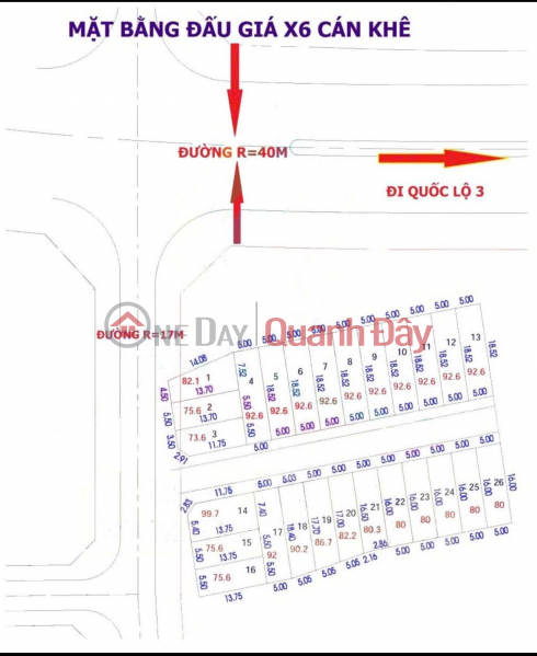 đ 8 tỷ, ĐẤT ĐẤU GIÁ X6 – CÁN KHÊ, NGUYÊN KHÊ, ĐÔNG ANH