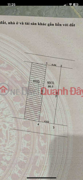 CHÍNH CHỦ CẦN BÁN 86.5 M2 ĐẤT HỌC VIỆN NÔNG NGHIỆP - GIA LÂM, GIÁ 145 TR/M2, LH 0985865658 Niêm yết bán