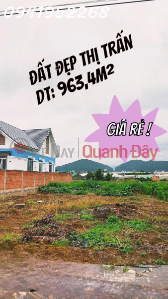 Chính chủ cần bán gần 1 sào đất view đẹp Thị Trấn Nam Ban, Lâm Hà, Lâm Đồng. Giá đầu tư Niêm yết bán