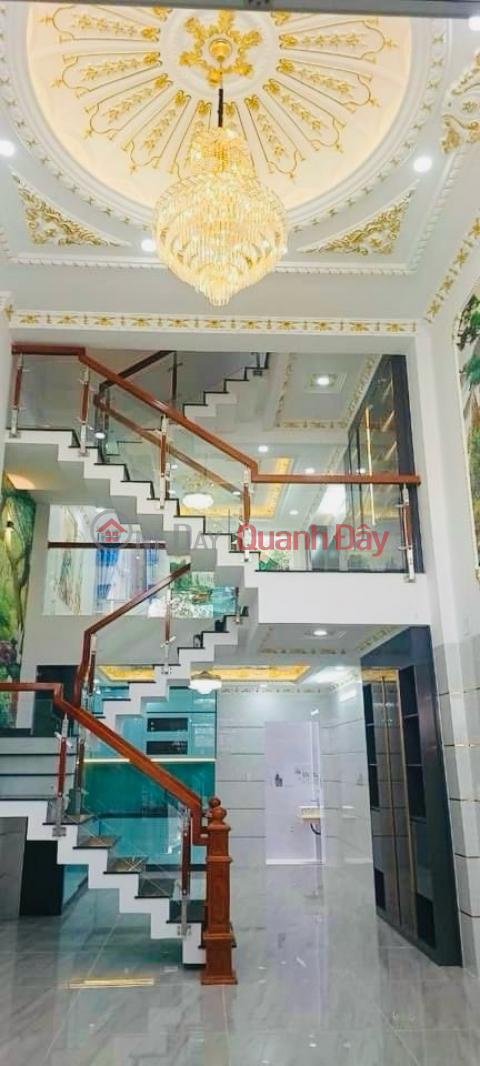 Beautiful house for sale, 5m social house, Huong Lo 2, BTĐA, Binh Tan, 60m2 (4.5 x 16) x 5 floors, 6.4 billion TL _0