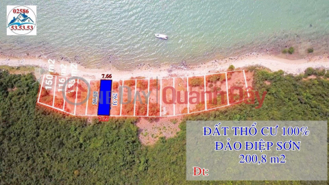 "Residential land on DIEP SON ISLAND" 200.8m2 square price 10 million\/m2 O79-53.53.53OMr Posted _0