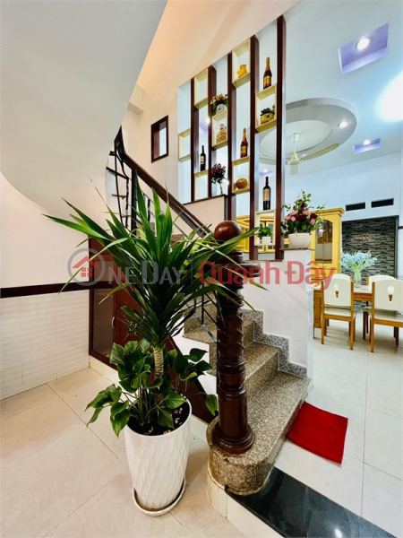 Beautiful house 52m2, 4 floors, 6m alley Phan Huy Ich, Ward 12, Go Vap, right next to Emart 2 Vietnam, Sales | đ 6 Billion