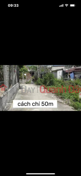 Property Search Vietnam | OneDay | Residential | Sales Listings | Selling land of Hoa Cam Lam, only 50m from Lap Dinh Suoi Mon road, the car turns right in a crowded residential area.