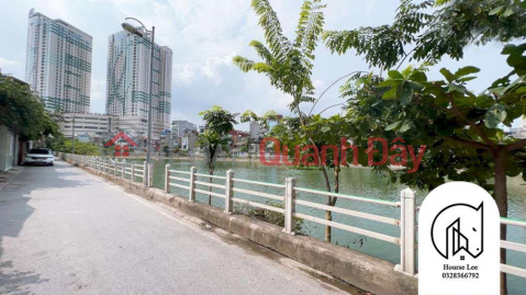 Excellent product on Ngoc Lam lake, bustling business center 112m, frontage: 14m, 26 billion _0