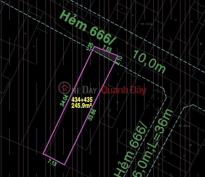 Lô đất 7.6x35m, Lê Trọng Tấn, BHH – Giáp Tân Phú – cực rẻ chỉ 47tr/m2 Niêm yết bán