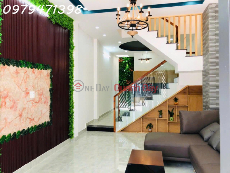 Property Search Vietnam | OneDay | Nhà ở Niêm yết bán Bán nhà 1 trệt 2 lầu có 4PN 4WC 1PK + Sân phơi đường Lò Lu, Phường Trường Thạnh. Hẻm xe hơi