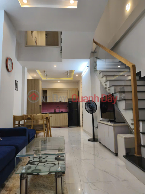 ► House K10 Pham Van Nghi, near Duy Tan University, 3-story reinforced concrete structure, modern, still new, 4.x billion VND _0