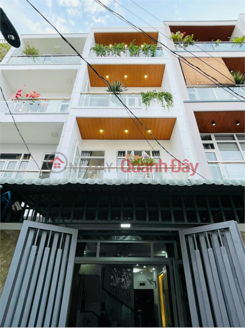 4-storey house, 4x12m, 5m alley, Phan Huy Ich, opposite Emart 2 _0