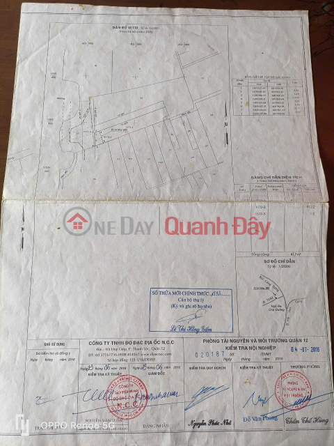 BEAUTIFUL LAND - GOOD PRICE - OWNER NEEDS TO SELL LAND LOT AT Thanh Xuan 52 Street, Thanh Xuan Ward, District 12, HCM _0