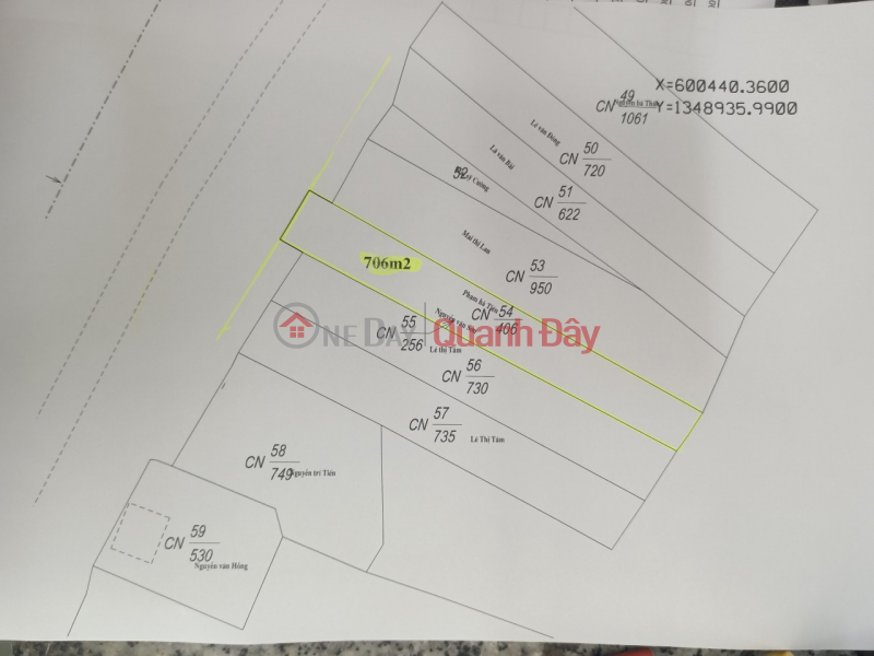 FOR SALE LAND FOR CONSTRUCTION OF VILLA : - LOCATION: FACE FACE OF DAI LOT NGUYEN TAT THANH, HON RA 2, PHUOC DONG COMMITTEE, NHA TRANG City, | Vietnam, Sales | đ 7 Billion