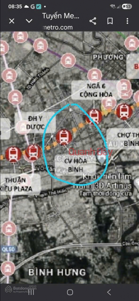 Owner selling land in a prime location for business. Beautiful plot of land on Hung Vuong Street. _0